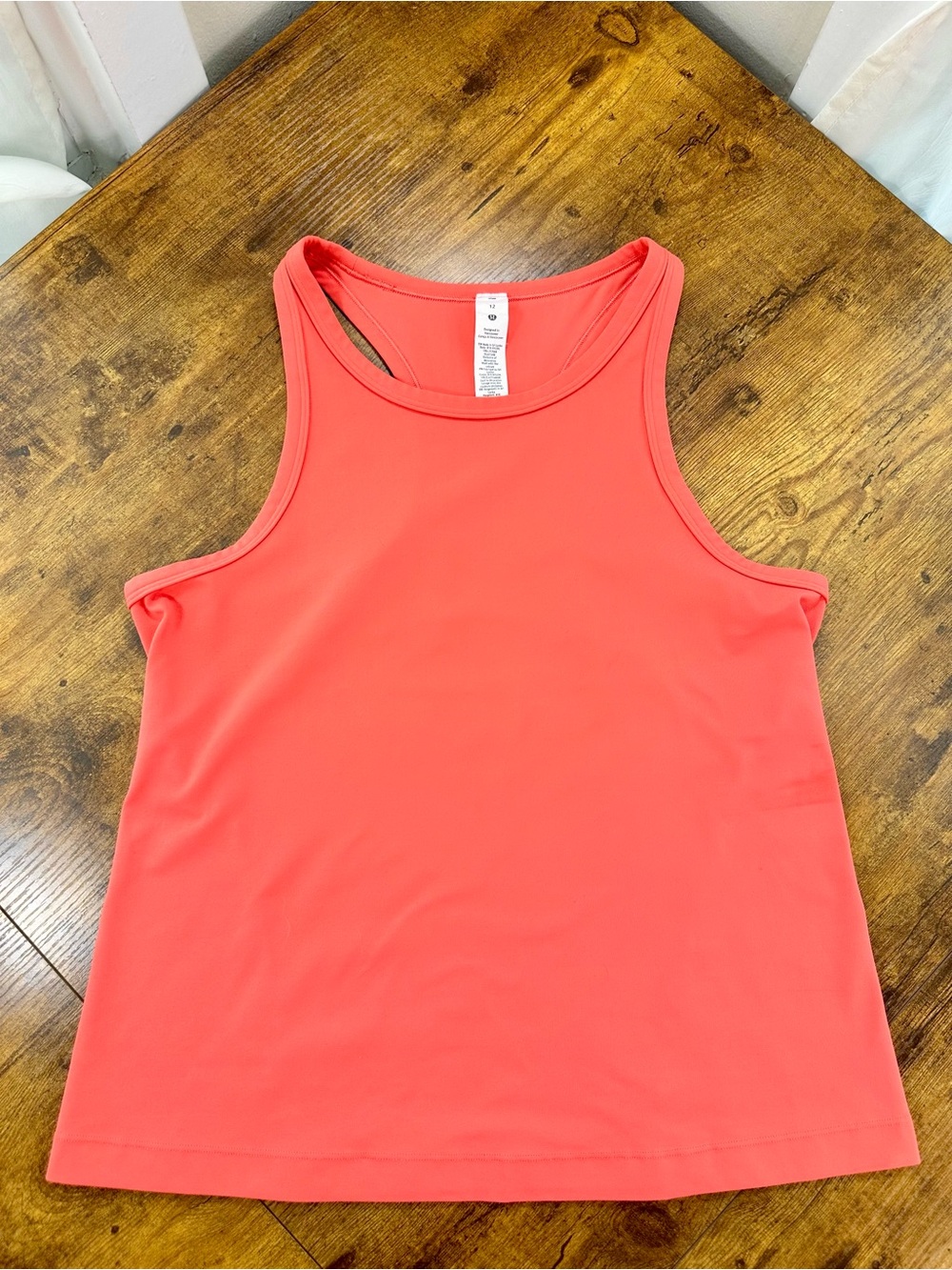 Lululemon Align Waist-Length Racerback Tank Top, Pale Raspberry, 12 - Picture 9 of 14
